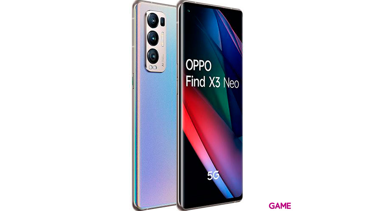 OPPO Find X3 Neo 256GB Plata - Telefono Mnovil-1