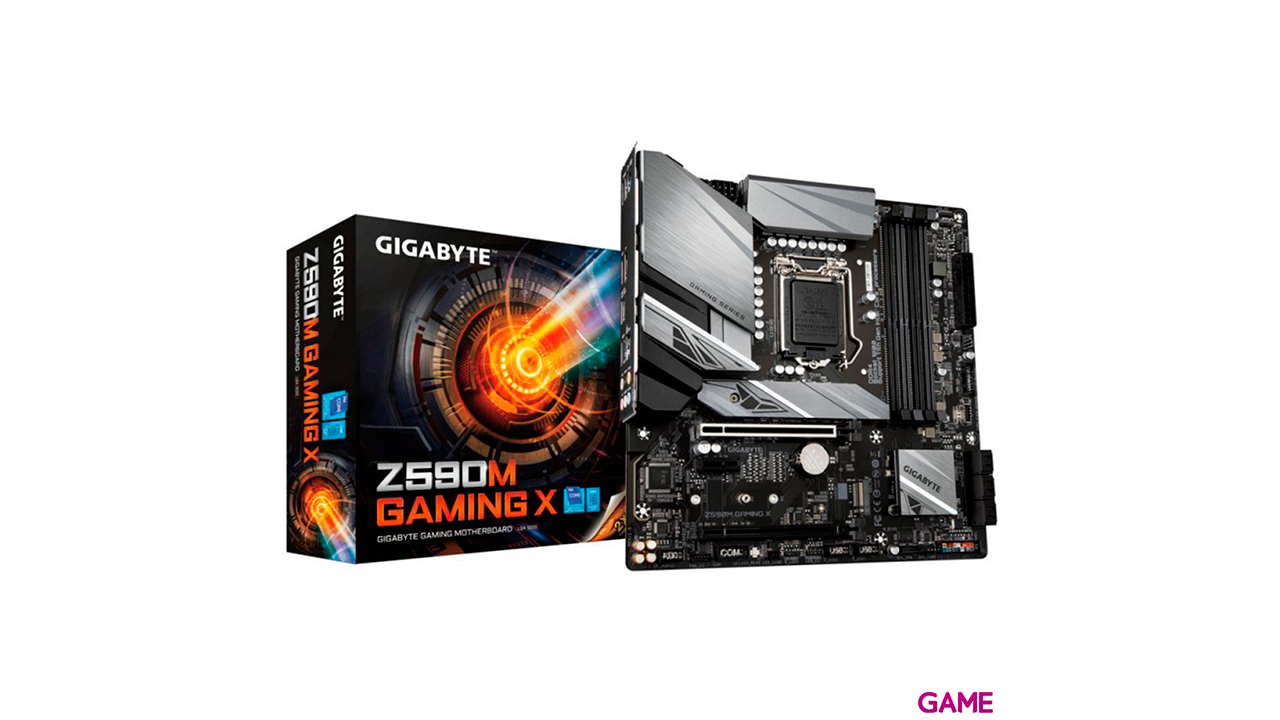 Gigabyte 1200 Z590M Gaming X - Placa Base-0