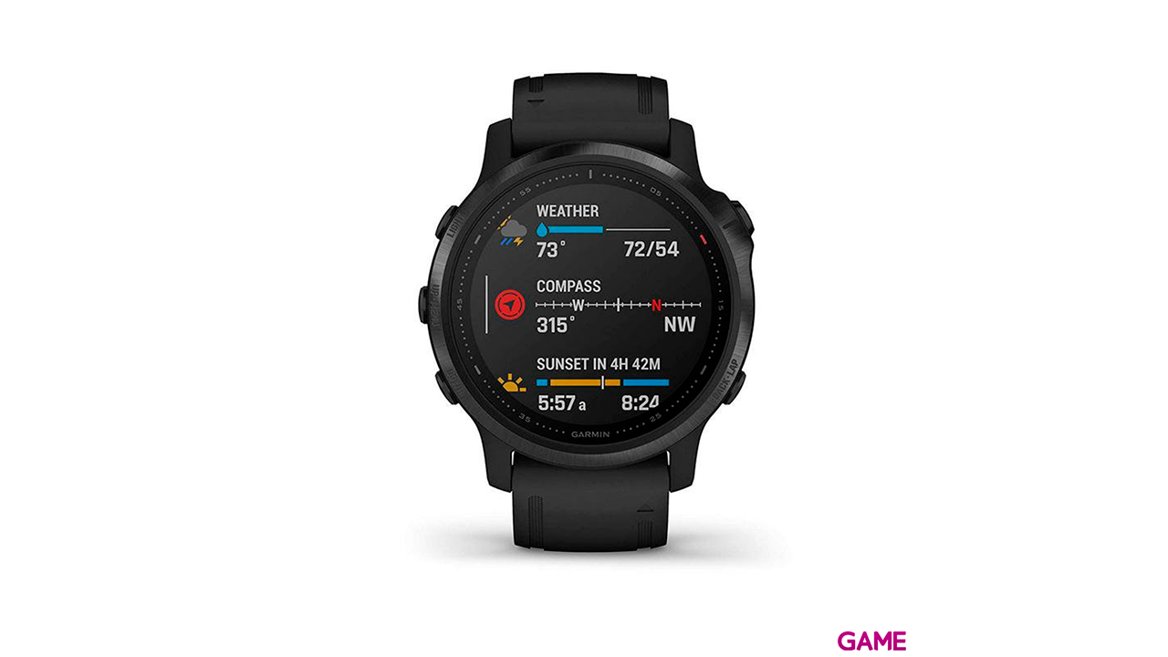 Garmin Fenix 6S Pro 42mm GPS Negro - Reloj Inteligente-4
