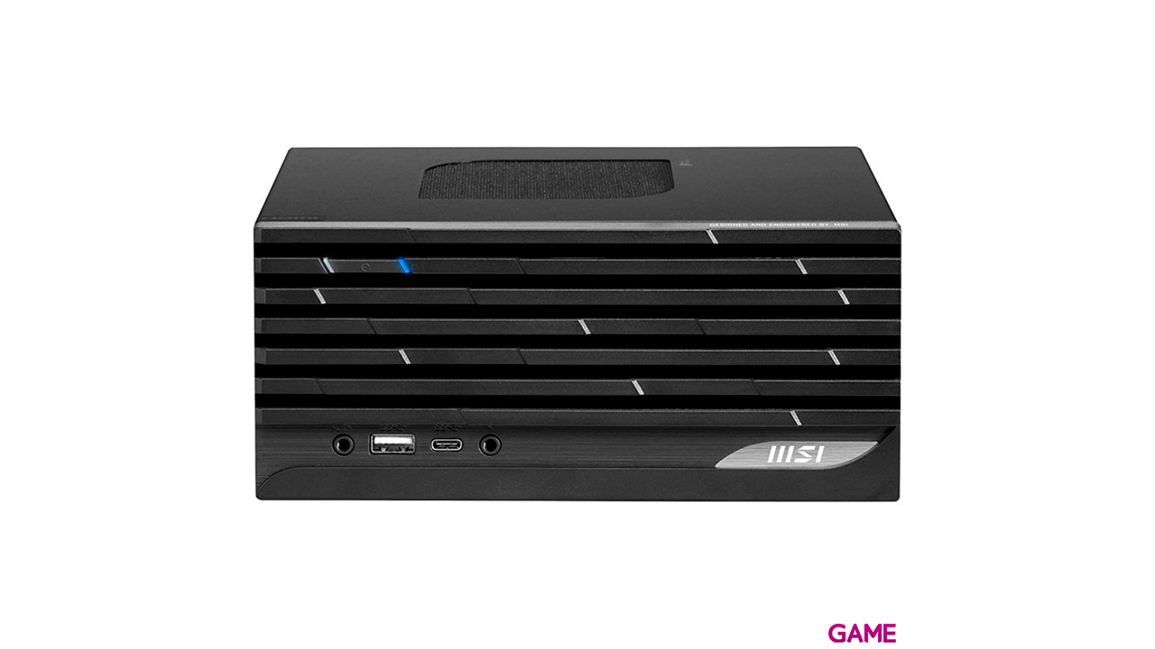 MSI PRO DP20Z 5M-001BEU PC/estación de trabajo barebone 2,6 l tamaño PC Negro AMD X300-3