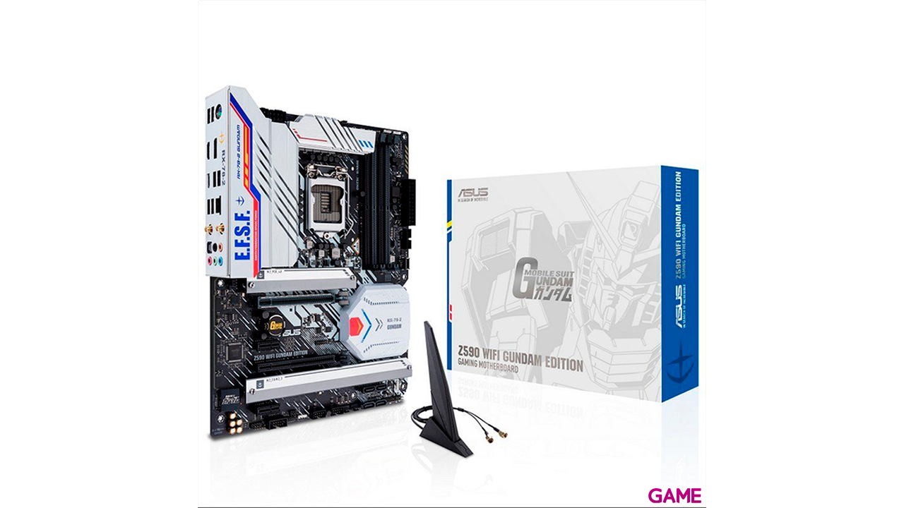 ASUS Z590 WIFI GUNDAM EDITION Intel Z590 LGA 1200 ATX - Placa Base-0