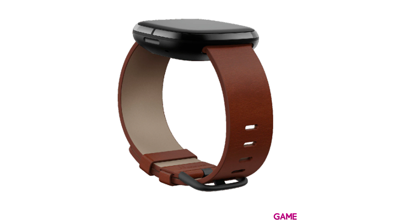 Fitbit Versa 3 Cuero Caoba - Correa-1