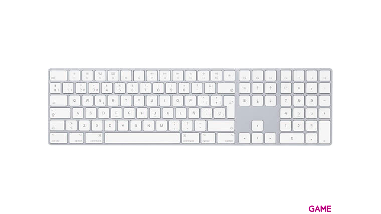 Apple Magic Keyboard Num Pad Blanco - Teclado-0
