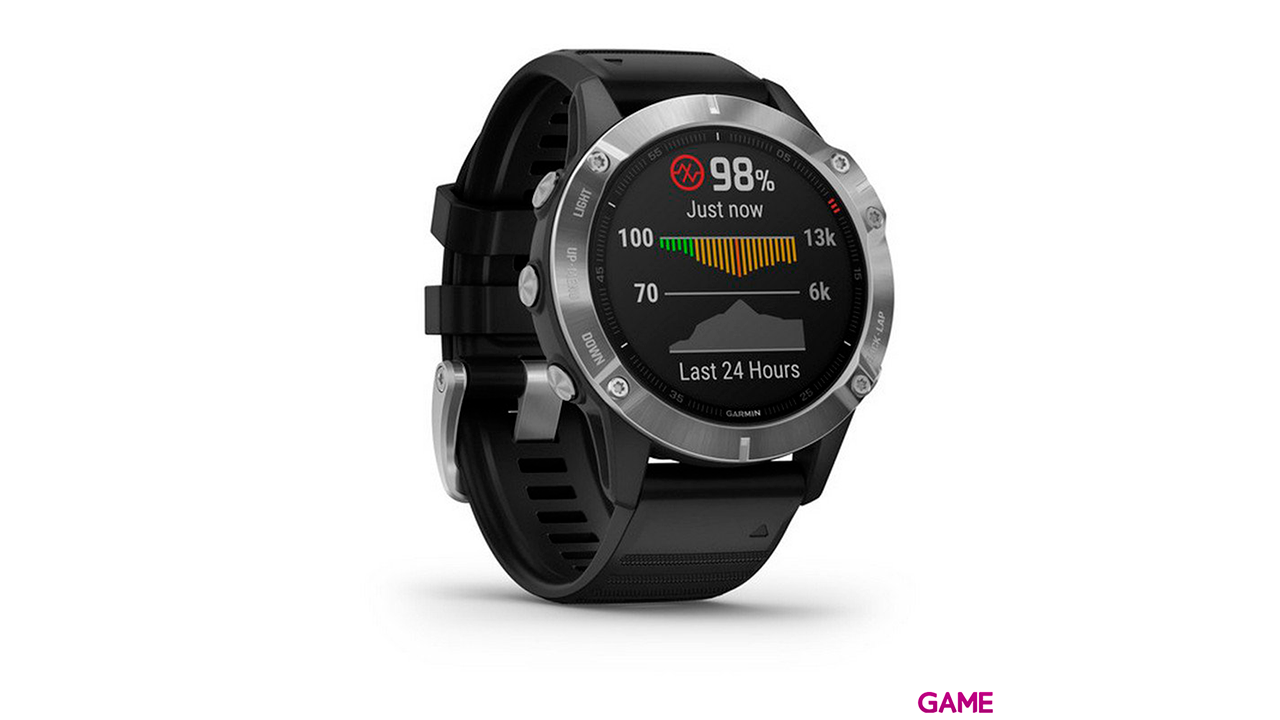 Garmin Fenix 6 GPS Plata - Reloj Inteligente-3