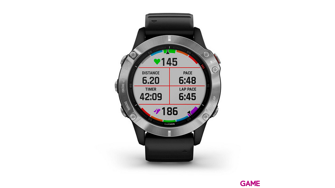 Garmin Fenix 6 GPS Plata - Reloj Inteligente-5