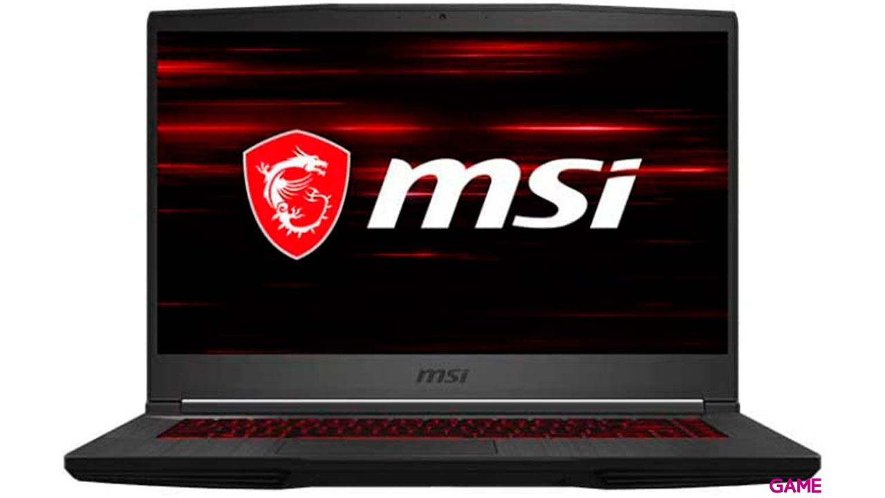 MSI GF63 THIN 10UC-601XES - i5 10500H - RTX 3050 - 8GB - 512GB SSD - 15.6" FHD 144Hz IPS - FreeDos - Ordenador Portátil Gaming-0
