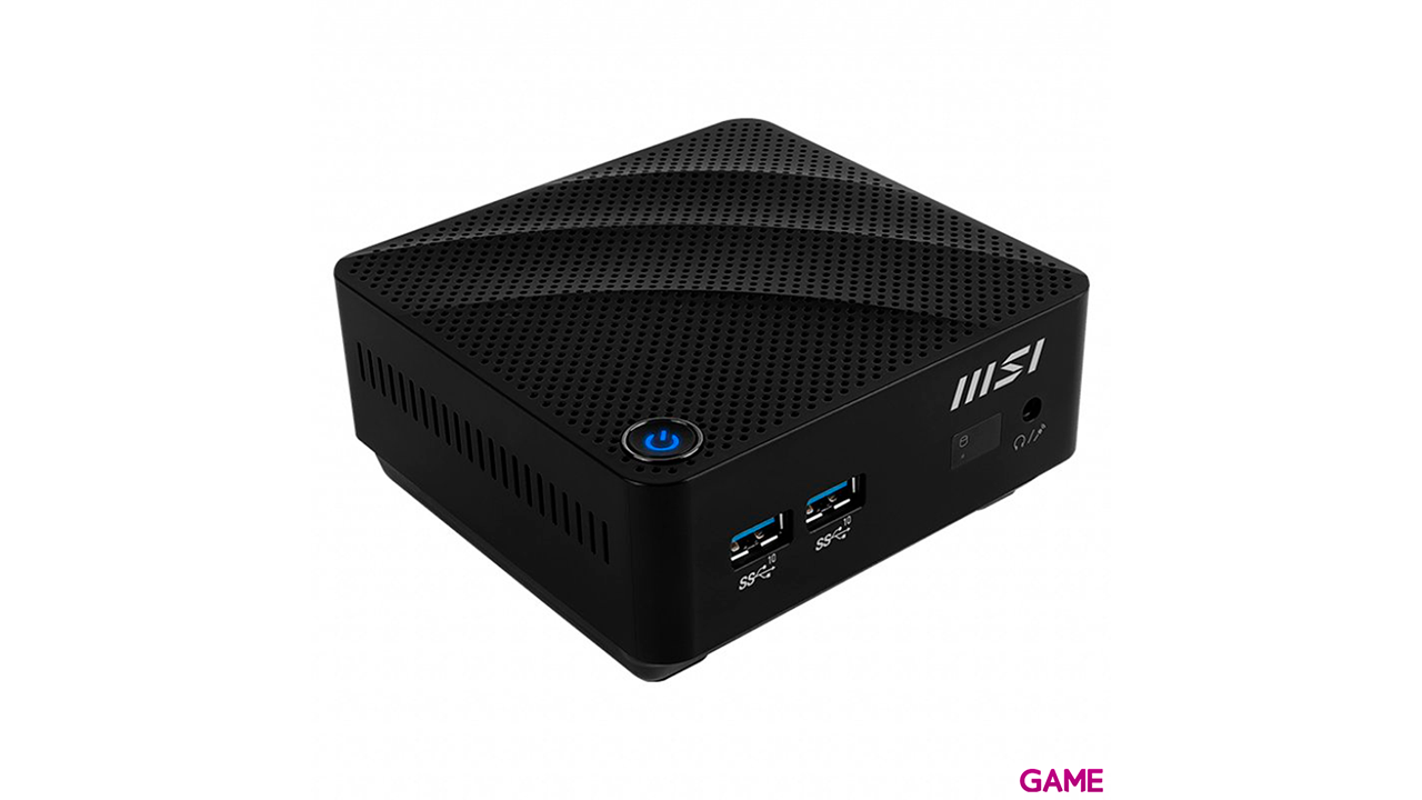 MSI Cubi N JSL-001EU DDR4-SDRAM N6000 mini PC Intel Pentium N 4GB 128GB SSD Windows 10 Pro Negro-0