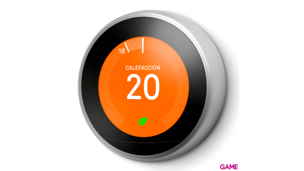 Google Nest Learning Acero - Termostato Inteligente-1