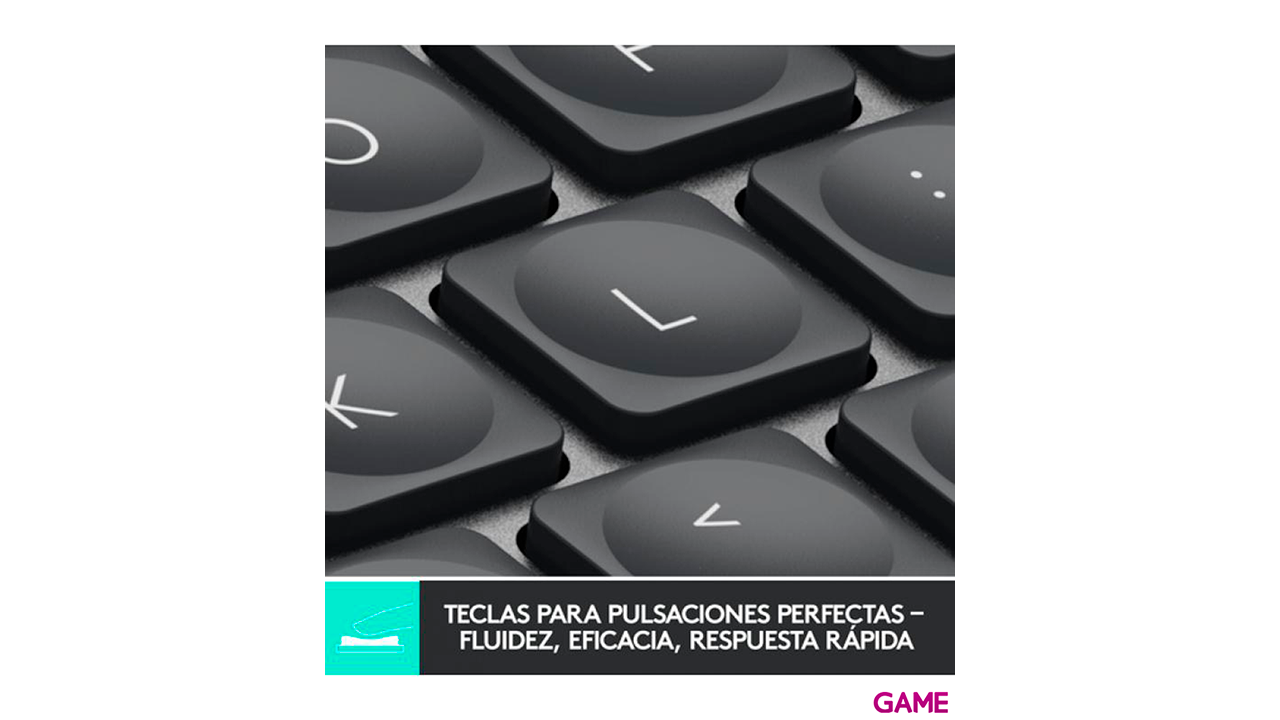 Logitech MX Keys Mini RF Wireless + Bluetooth - Teclado-1