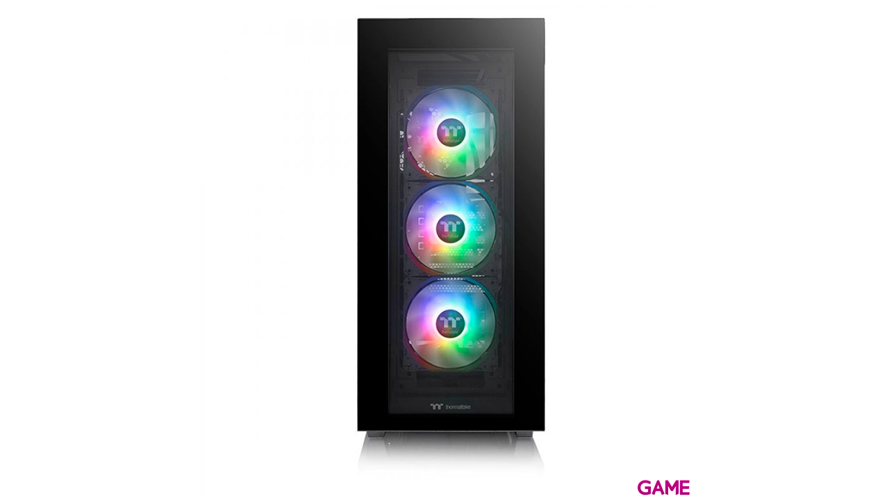Thermaltake Divider 500 TG ARGB Midi Tower Negro - Caja Ordenador-3