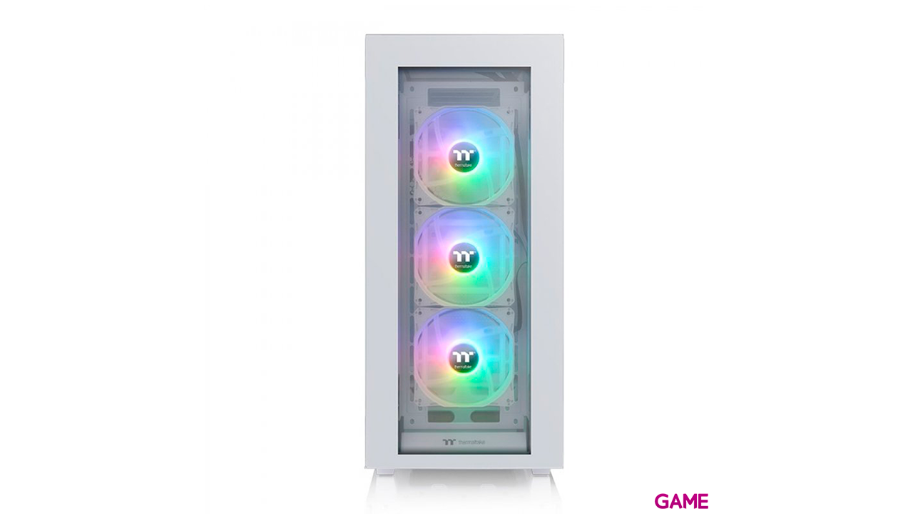 Thermaltake Divider 500 TG Snow ARGB Midi Tower Blanco - Caja Ordenador-3