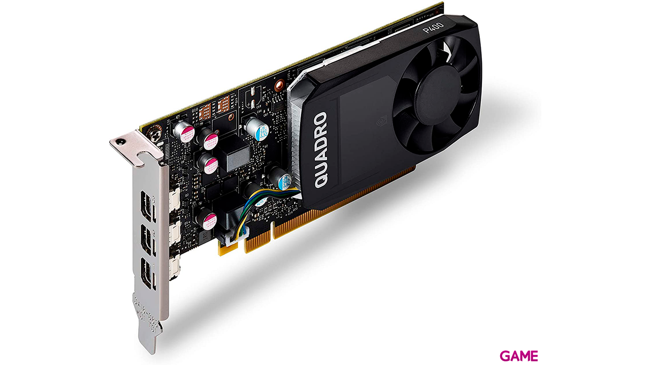 PNY VCQP400DVIV2-PB tarjeta gráfica NVIDIA Quadro P400 V2 2 GB GDDR5-1