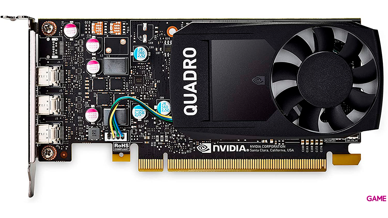 PNY VCQP400DVIV2-PB tarjeta gráfica NVIDIA Quadro P400 V2 2 GB GDDR5-4