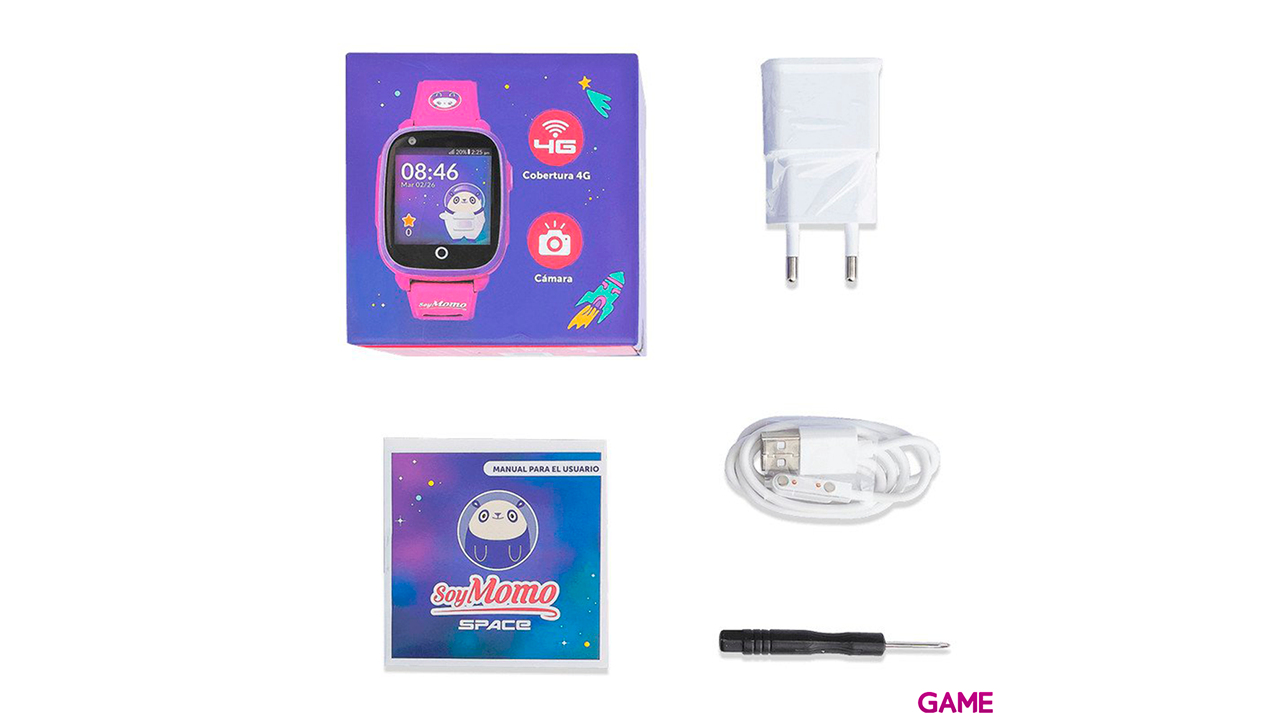 SoyMomo Space 4G Pink - Reloj Inteligente-3