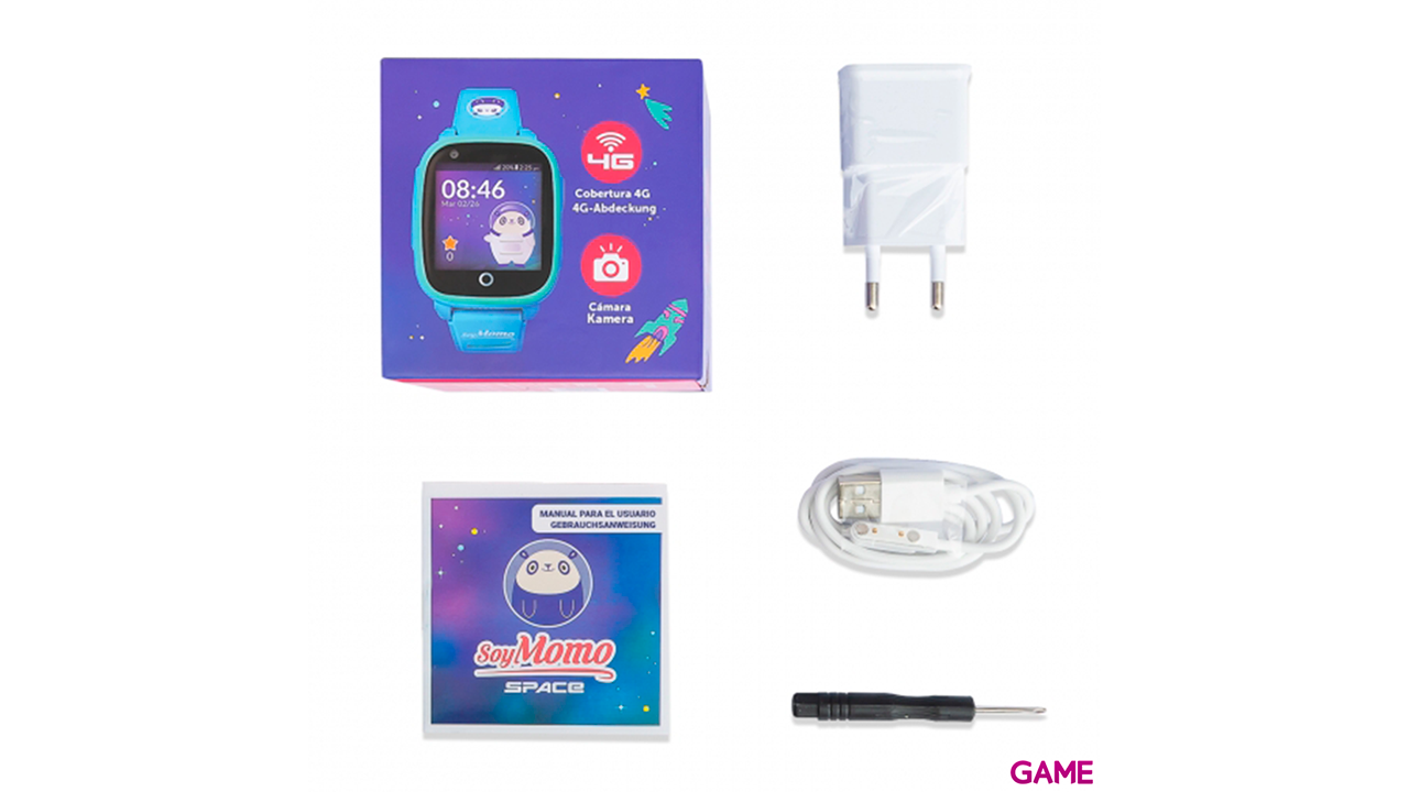 SoyMomo Space 4G Blue - Reloj Inteligente-3