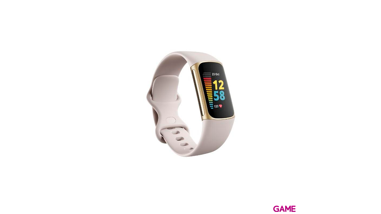 Fitbit Charge 5 Oro Blanco - Pulsera Actividad-0