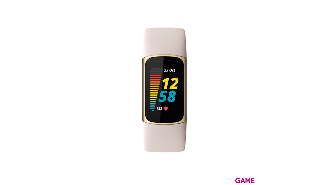 Fitbit Charge 5 Oro Blanco - Pulsera Actividad-1