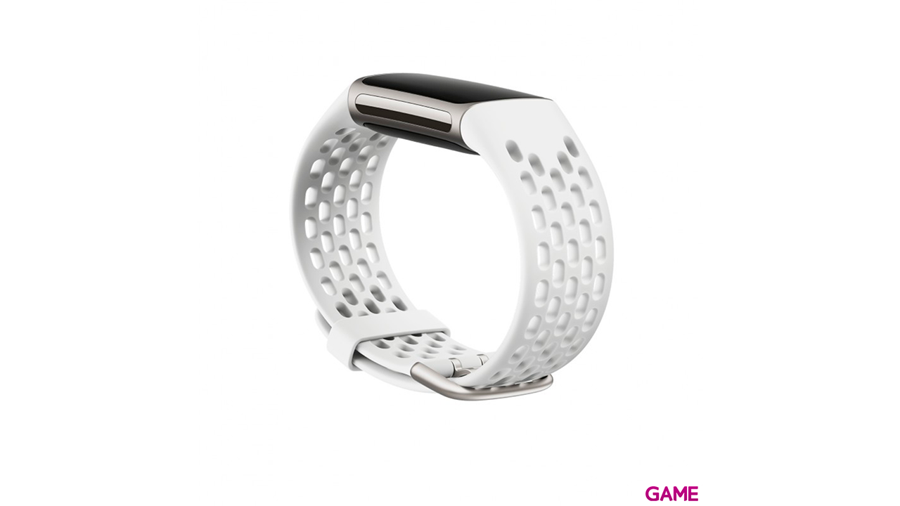 Fitbit Charge 5 Sport Blanco - Correa-1