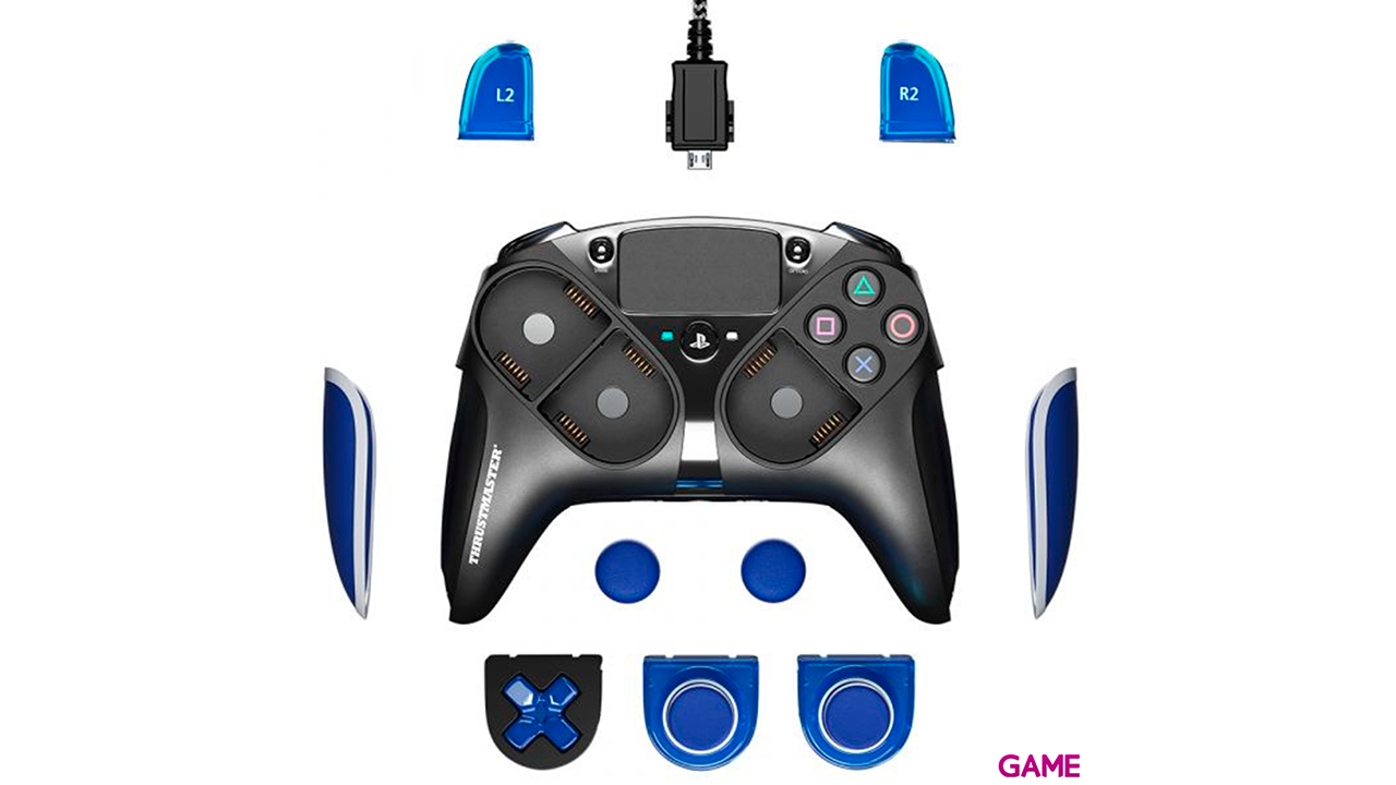 Thrustmaster eSwap X Led Blue Crystal Pack - Accesorios-1