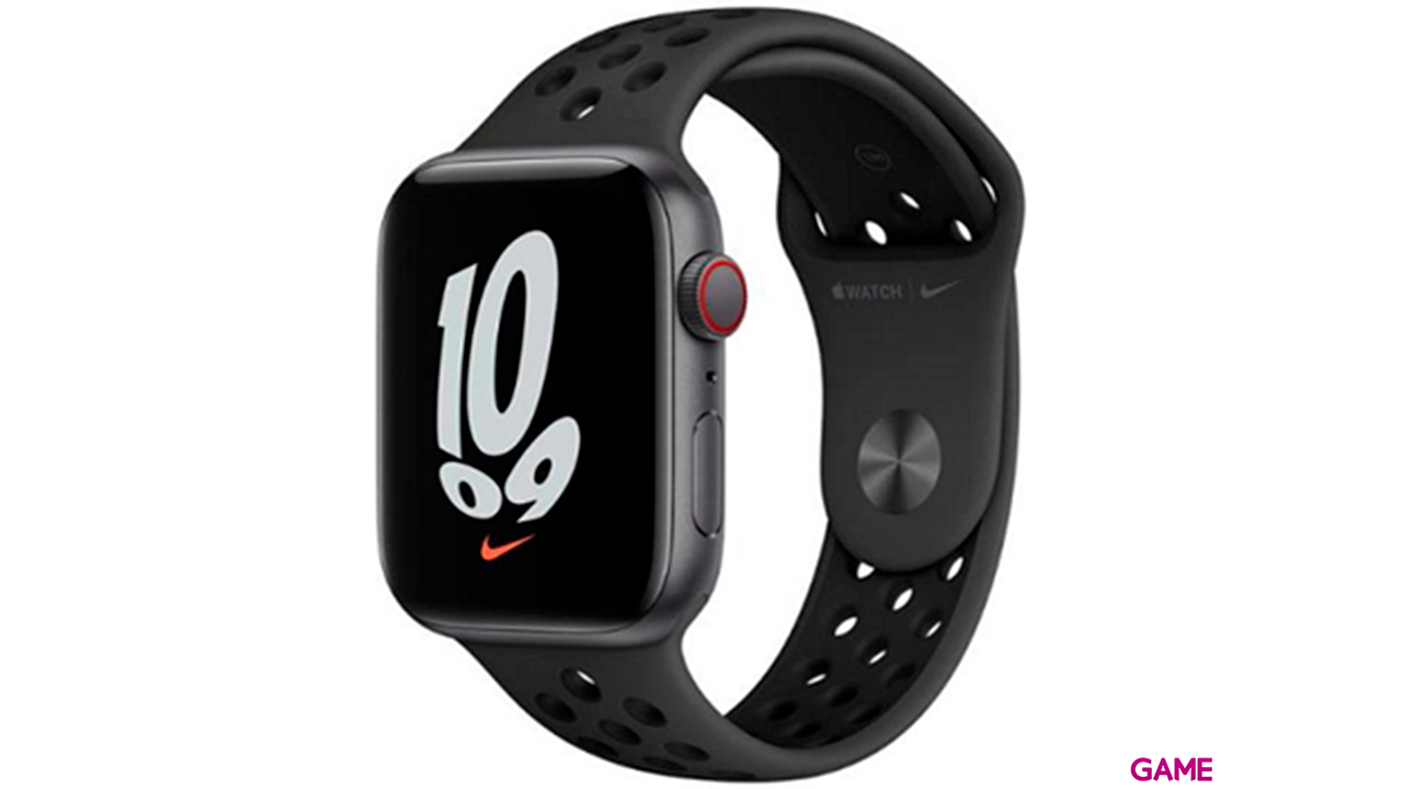 Apple Watch SE Nike 44mm OLED 4G GPS Gris - Reloj Inteligente-0