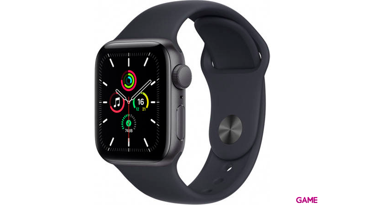Apple Watch SE 40mm OLED Gris GPS - Reloj Inteligente-0