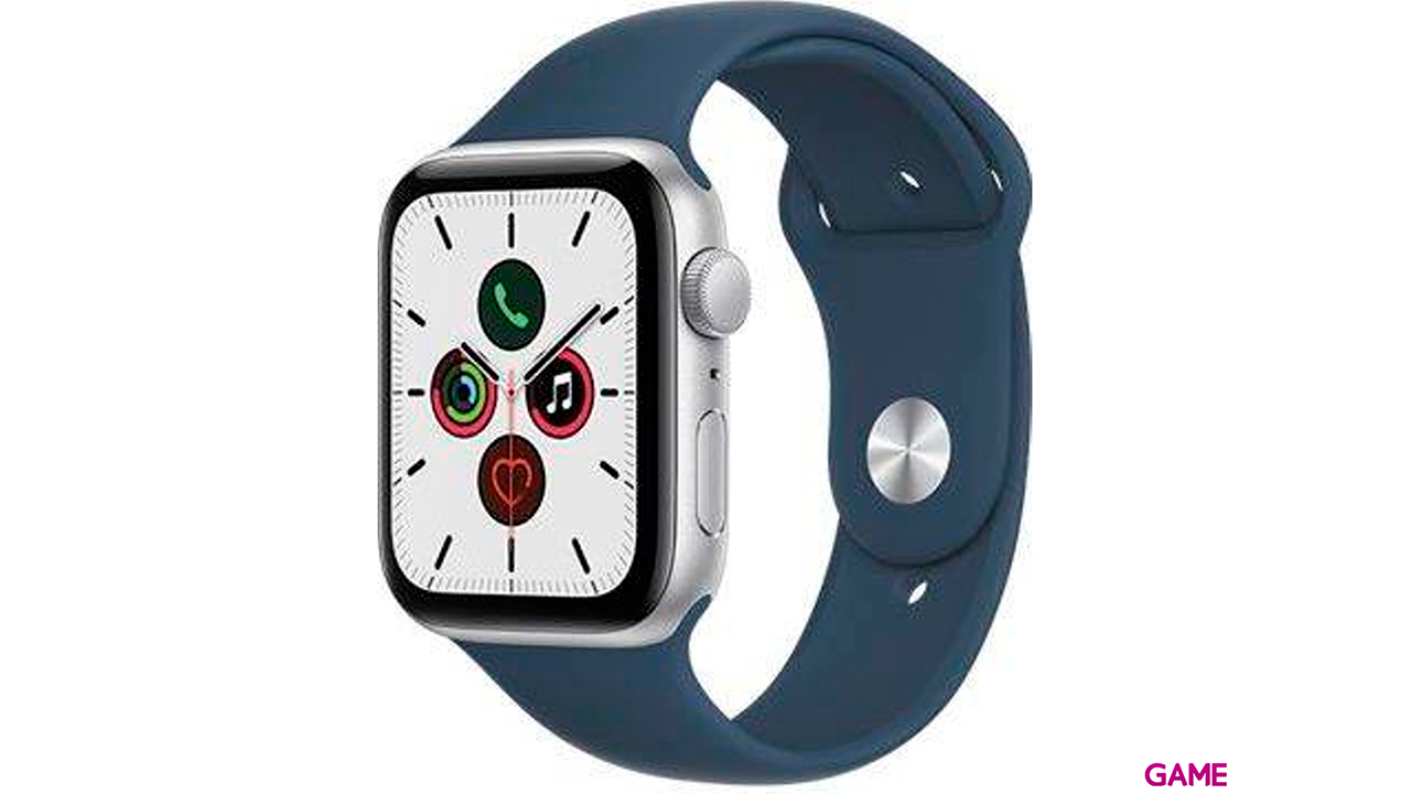 Apple Watch SE 44mm OLED Plata GPS - Reloj Inteligente-0