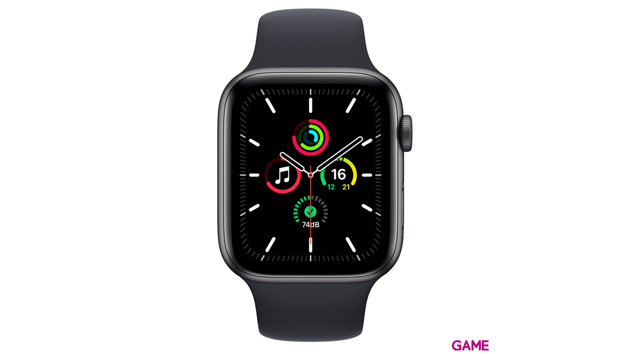 Apple Watch SE 44 mm GPS Gris - Reloj Inteligente-2