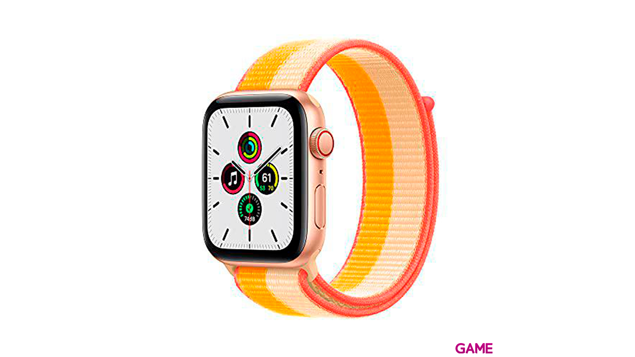 Apple Watch SE 44mm OLED 4G GPS Oro - Reloj Inteligente-0