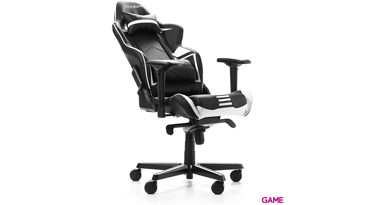 DxRacer Racing Pro Negro Blanco - Silla Gaming-1