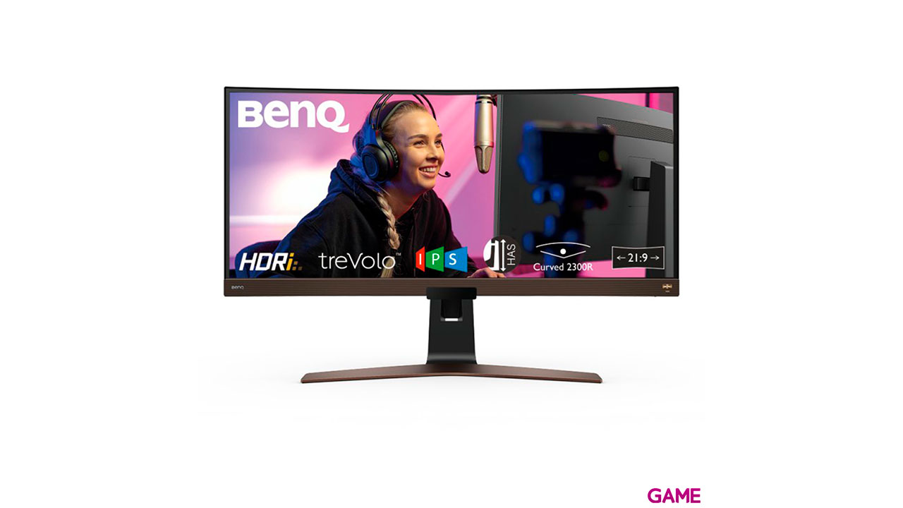 BenQ EW3880R 37.5´´ - IPS - 2K WQHD - Curvo - Altavoces - Monitor-0