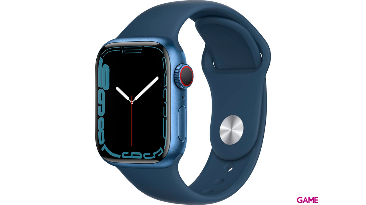 Apple Watch Series 7 41mm 4G-GPS Azul - Reloj Inteligente-0
