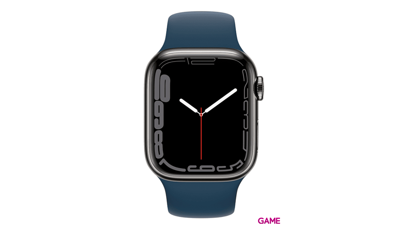 Apple Watch Series 7 41mm OLED 4G Grafito GPS - Reloj Inteligente-1