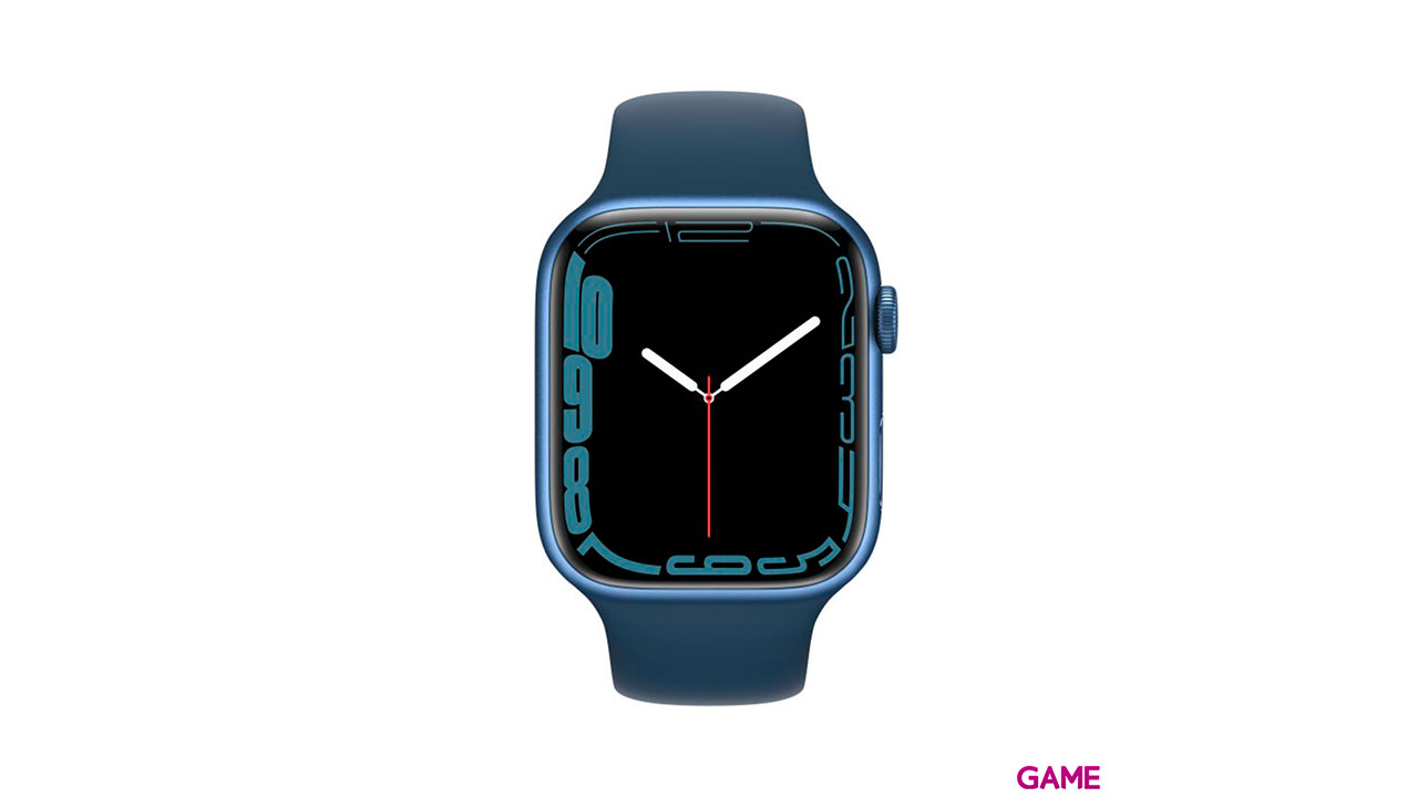 Apple Watch Series 7 45 mm 4G-GPS Azul - Reloj Inteligente-0