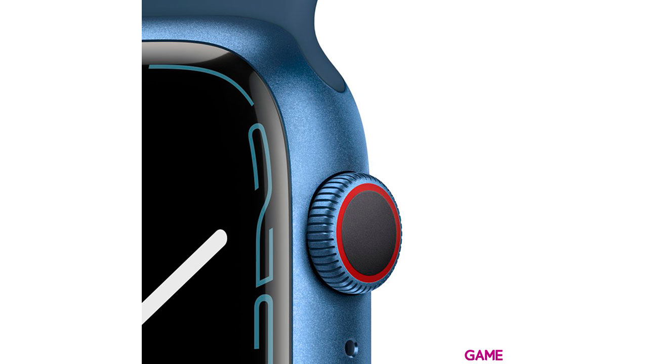 Apple Watch Series 7 45 mm 4G-GPS Azul - Reloj Inteligente-2