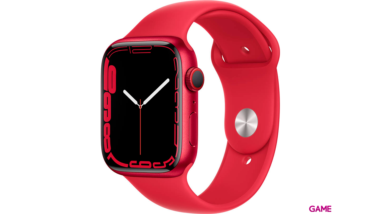 Apple Watch Series 7 45mm OLED 4G Rojo GPS - Reloj Inteligente-0