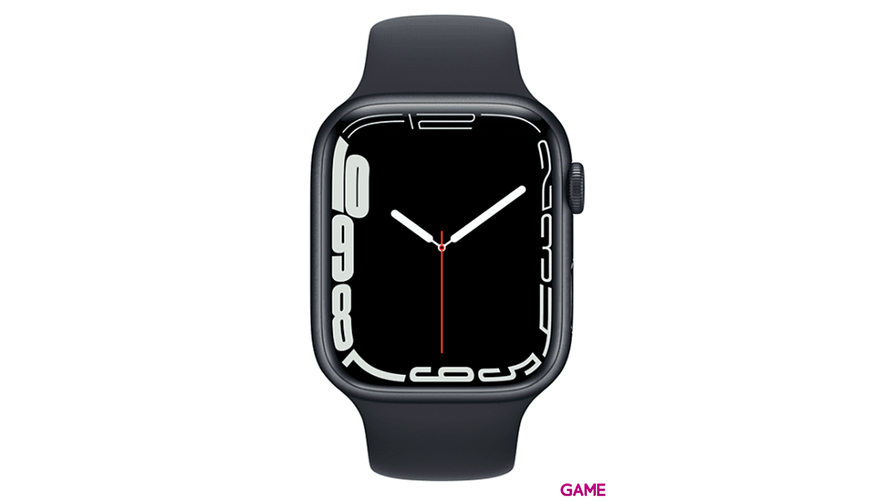 Apple Watch Series 7 45 mm OLED 4G Grafito GPS - Reloj Inteligente-1