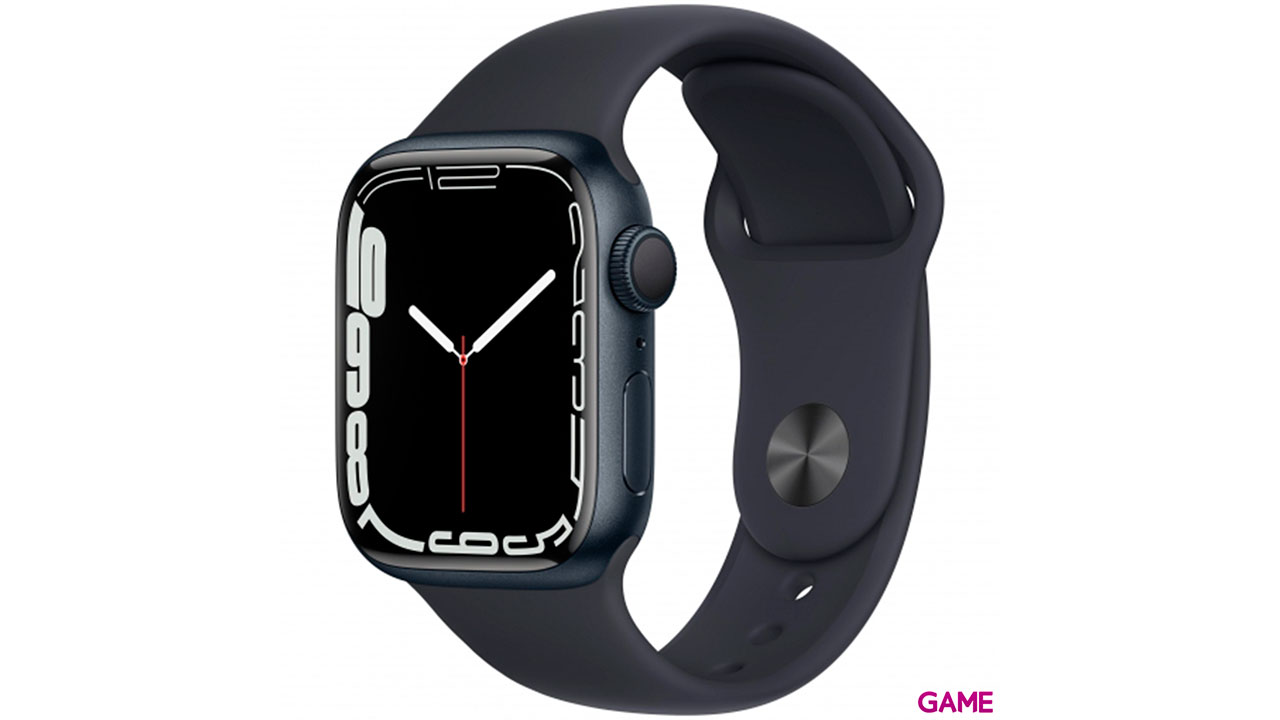 Apple Watch Series 7 41 mm GPS Negro - Reloj Inteligente-0