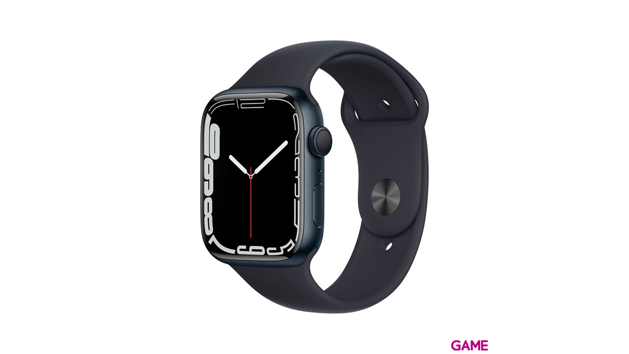 Apple Watch Series 7 45 mm OLED Negro GPS - Reloj Inteligente-0