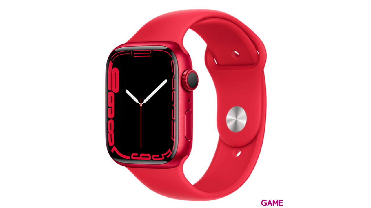Apple Watch Series 7 45 mm OLED Rojo GPS - Reloj Inteligente-0