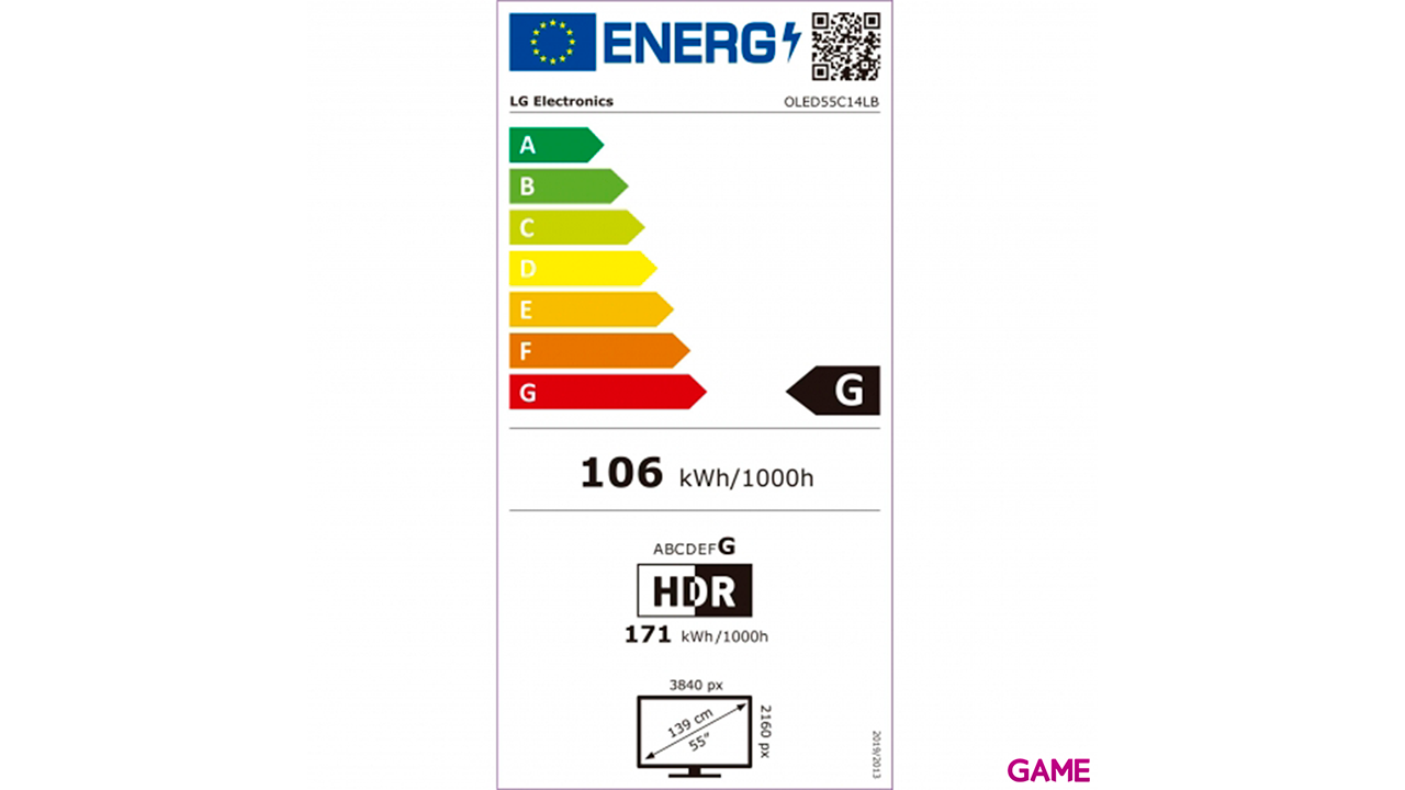 LG OLED55C14LB 55