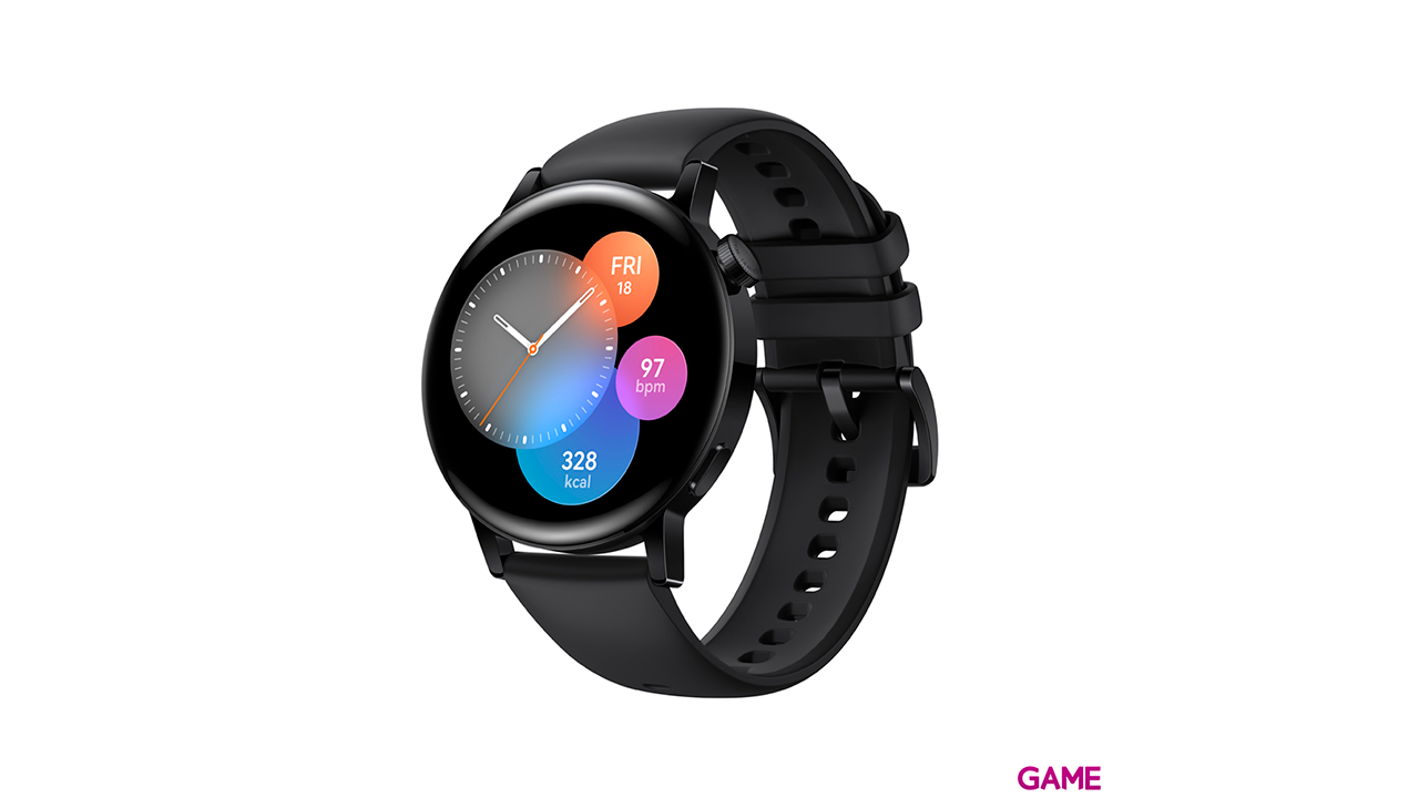 Huawei Watch GT3 42 mm GPS Negro - Reloj Inteligente-1
