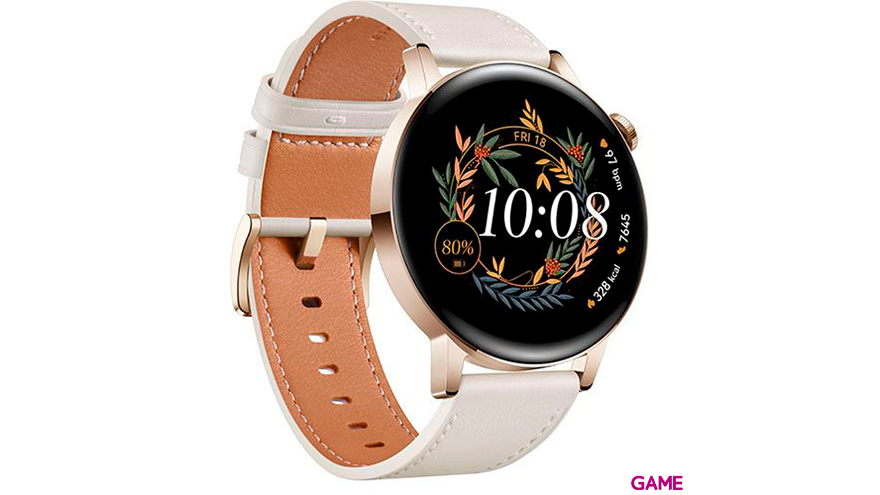 Huawei Watch GT 3 42 mm GPS Oro - Reloj Inteligente-0