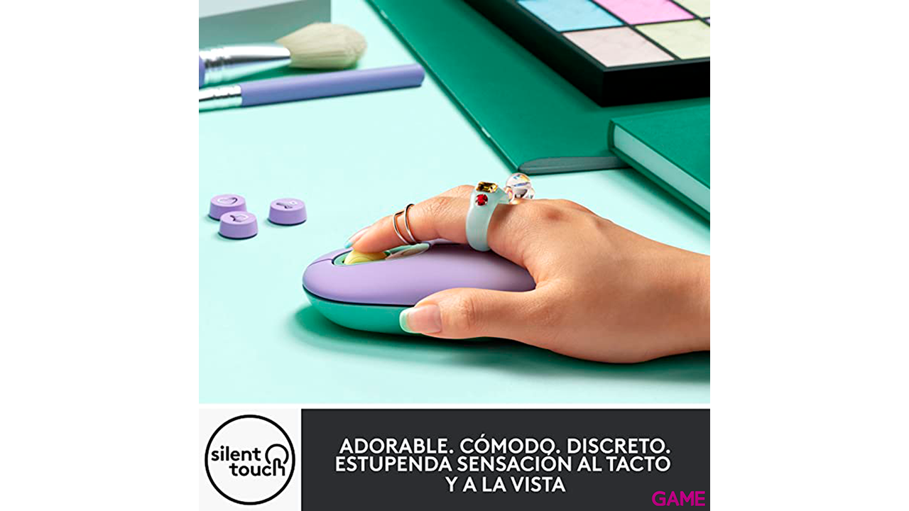 Logitech POP Inalámbrico + Bluetooth Óptico 4000 DPI - Raton-3