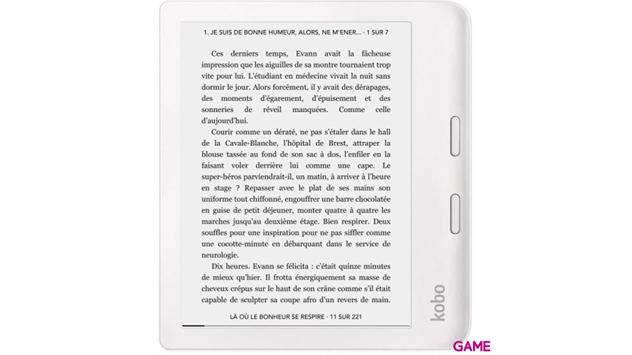 Rakuten Kobo Libra 2 Táctil 32GB Wifi Blanco - E Book-0