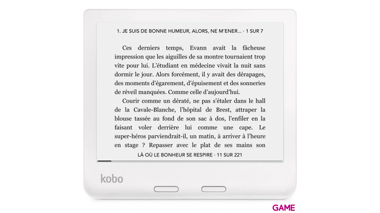 Rakuten Kobo Libra 2 Táctil 32GB Wifi Blanco - E Book-1