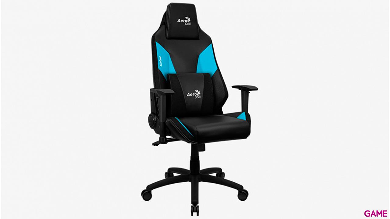 Aerocool Admiral Negro Azul - Silla Gaming-1