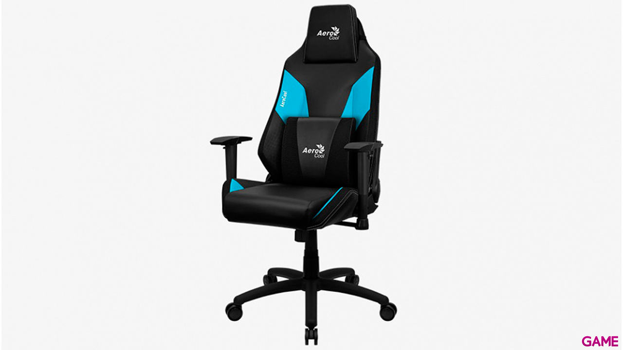 Aerocool Admiral Negro Azul - Silla Gaming-2