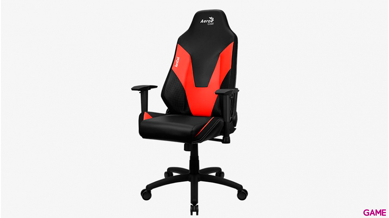 Aerocool Admiral Negro Rojo - Silla Gaming-0