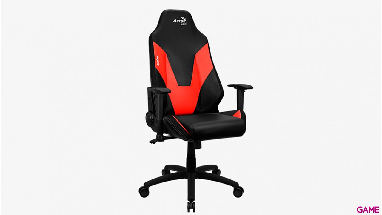 Aerocool Admiral Negro Rojo - Silla Gaming-1