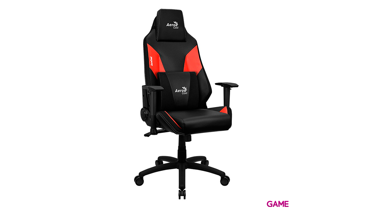 Aerocool Admiral Negro Rojo - Silla Gaming-5